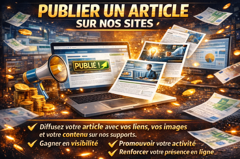 Publication d'article sponsorisé